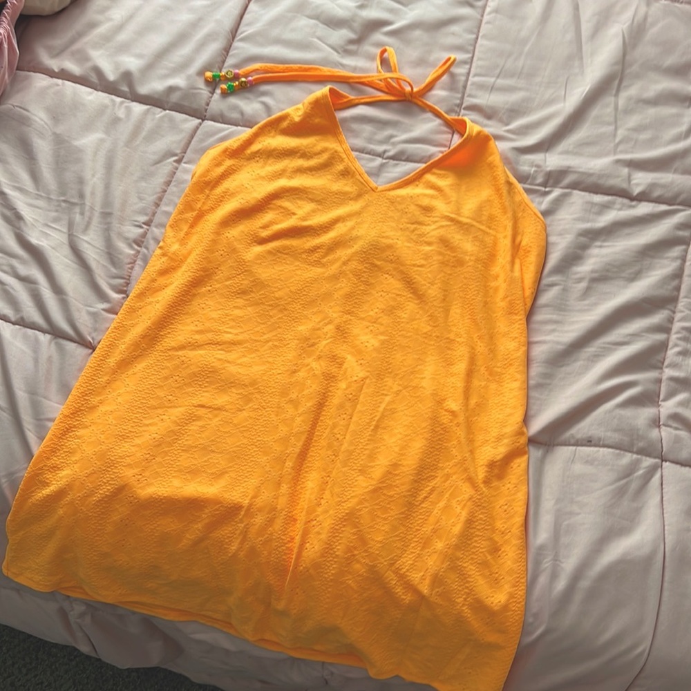 Wild Fable Orange Swim Cover-up | Smiley Charms | Never worn